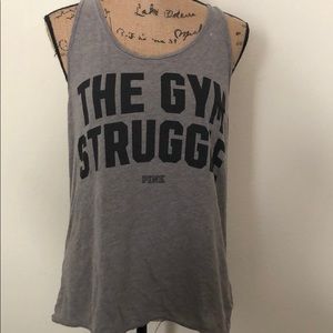 Pink The Gym Struggle Tank